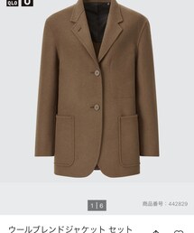 UNIQLO | 4990 クリーニング(テーラードジャケット)