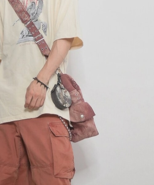 オレンジ カーゴパンツ maison prince TAKATO｜maison princeのカーゴパンツを使ったコーディネート - WEAR