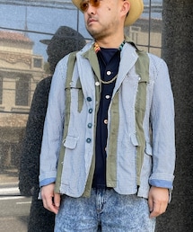 COMME des GARCONS | ドッキング（ギャルソン➕ミリタリーJKT）(テーラードジャケット)