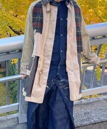 SOUTIENCOL | 裏返し(トレンチコート)