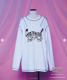 Grrr the Lipper | Grrr the Lipper × Lloromannic コラボレーションロンT(トップス)