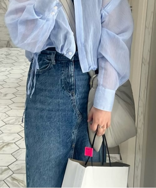 はる｜ZARAのデニムスカートを使ったコーディネート - WEAR