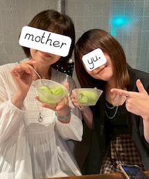 食後のデザート🍨 | 母と私♡(その他)