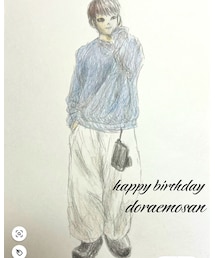 サリさんありがとう！ | 　teto(@sarizu )さんにイラストを描いて頂きました(^o^)(音楽/本・雑誌)