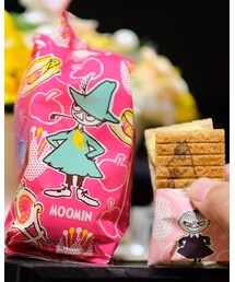 うさこのスウィーツ同盟会 | 　おみやげはシュガーバターサンドの木、ムーミンパッケージは、アップルジンジャー仕立てのブリュレ味♪自分へのお土産ねっ！(その他)