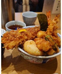 出張メシ | 　日本橋天丼　金子半之助を5分で完食( ；∀；)味わって喰いてーーっ！(その他)