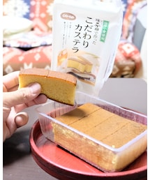 うさこのスウィーツ同盟会 | 　コープのカステラ♪1切が少し小ぶりで丁度いい♪と言いつつ完食しちゃう無意味っぷり。(その他)