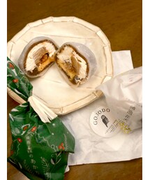 うさこのスウィーツ同盟会 | 　フルーツパフェ大福、鴻池花火。真っ二つに切って眺めたい美断面♪(その他)