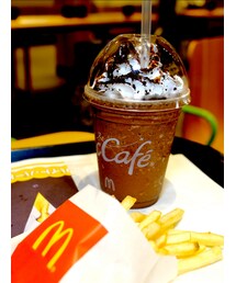うさこのスウィーツ同盟会 | マックのフラッペをキムタクCM風にポテトといただく幸せ♪(その他)