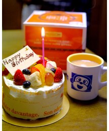 うさこのスウィーツ同盟会 | 外にも中にもフルーツぎっしりショート♪12月11日は家族の誕生日でして、この時期の我が家はホールケーキラッシュ!次はクリスマスばちこいっ(*‘ω‘ *)(その他)