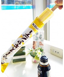 うさこのスウィーツ同盟会 | 　うさこさんの太鼓判だったローソンバナナミルクアイスキャンディーを抜刀。確かにこバナナの濃厚さと果肉感は画期的でおいしい♪(その他)