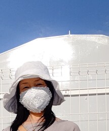 no brand | ワイヤー入り 綿100% 57.5cm(ハット)