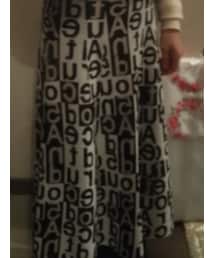 AND COUTURE | 綿×レーヨン×絹 ラメ入り 日本製(スカート)