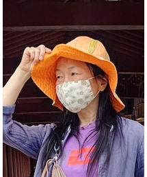 DOLLARGRAND LONDON | リバーシブル チューリップハット(帽子)