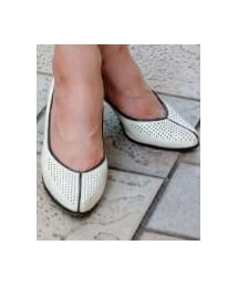 BALLY | パンチングレザー 4月 メンテナンス済 スイス(パンプス)