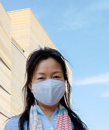 オンワード樫山 | 綿100％ 薄手 小さめマスク×3枚組 (計6枚所有)(マスク)