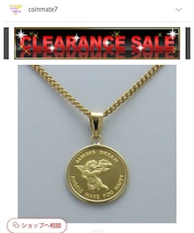 no brand | 24KエンジェルコインP(ネックレス)
