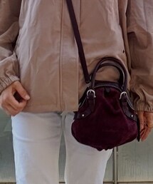 FERRAGAMO | ガンチーニ  スエード レザー

ボルドー色(ショルダーバッグ)