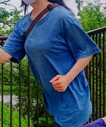 United Athle | インディゴ染め メンズM 夫物(Tシャツ/カットソー)