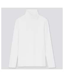 UNIQLO | ストレッチコットンタートルネックT（長袖）(Tシャツ/カットソー)