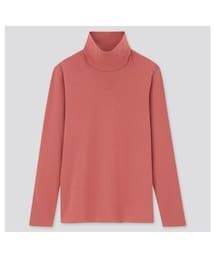 UNIQLO | ストレッチコットンタートルネックT（長袖）(Tシャツ/カットソー)