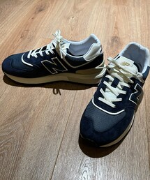 NEW BALANCE | 27.5/U574LGBB韓國海軍藍(スニーカー)