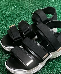 しまむら | 綺麗めスポサン(サンダル)