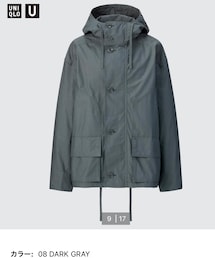UNIQLO | UNIQLO U リラックスパーカ SIZE:L  DARK GRAY(その他アウター)