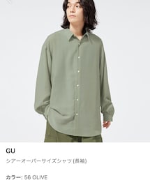 GU | SIZE:L(シャツ/ブラウス)