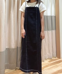 Samansa Mos2 blue | ワンピース/ドレス