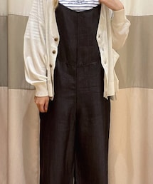 Samansa Mos2 blue | オールインワン・サロペット