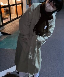 YAECA | ノーカラーコート