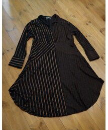 ZARA | ボーダーワンピース(ワンピース)