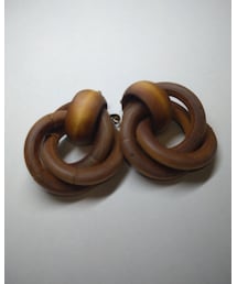 no brand | ウッドピアス(ピアス（両耳用）)