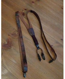 URBAN RESEARCH | レザーサスペンダー(サスペンダー)