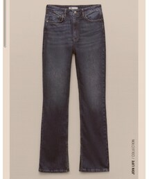 ZARA | ZARA　ハイライズスリムフレアデニム36(デニムパンツ)