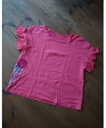 Handmade刺繍 | 紅海月刺繍Tシャツ(Tシャツ/カットソー)