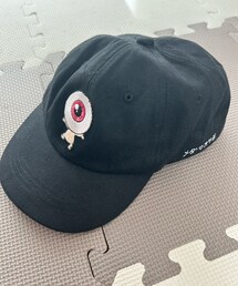 目玉おやじ | ワッペンつけてる文字縫っただけ。(キャップ)