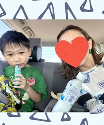 本日は家族でお出かけ。 | ママ髪伸びました(要らない情報)🤣げんちゃんこのラムネ大好き👍✨(その他)
