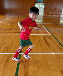 昨日は体育館で遊んだよ。 | その他