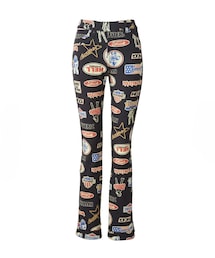 HYSTERIC GLAMOUR | ROCK CITY柄 リバーシブルスウェットパンツ(その他パンツ)