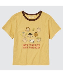 UNIQLO | ラブ サンシャイン＆ピーナッツ UT グラフィックTシャツ（半袖・レギュラーフィット・ショート丈）(Tシャツ/カットソー)
