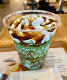 今日のおやつ | nana's green tea 玉露ゼリー黒蜜フローズン(その他)