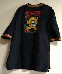 HYSTERIC GLAMOUR | BEARDREAM刺繍七分袖プルオーバー(チュニック)