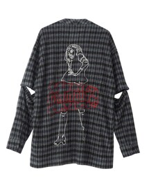 HYSTERIC GLAMOUR | VIXEN GIRL刺繍 オーバーサイズカーディガン(カーディガン/ボレロ)