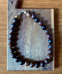 no brand | ウッドボールネックレス(ネックレス)