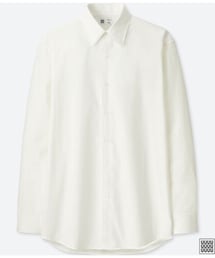UNIQLO | ブロードシャツ（長袖）(シャツ/ブラウス)