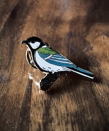 no brand | シジュウカラ ピンズ(バッジ)