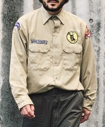 no brand | made in USA 古着(シャツ/ブラウス)