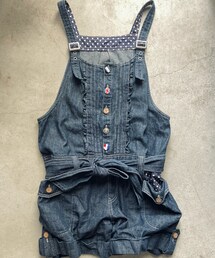 no brand | 【sold】オールインワンショーツ (サロペット/オーバーオール)